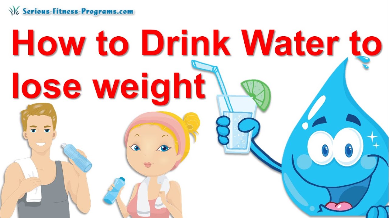 How To Lose Weight By Drinking Water?