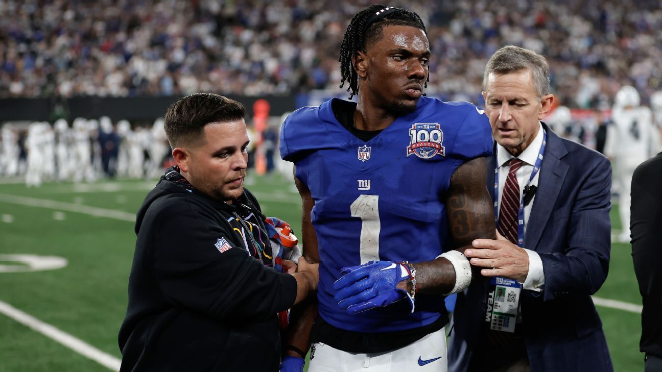 Giants WR Malik Nabers, now wholesome, yells concussion ‘horrifying’