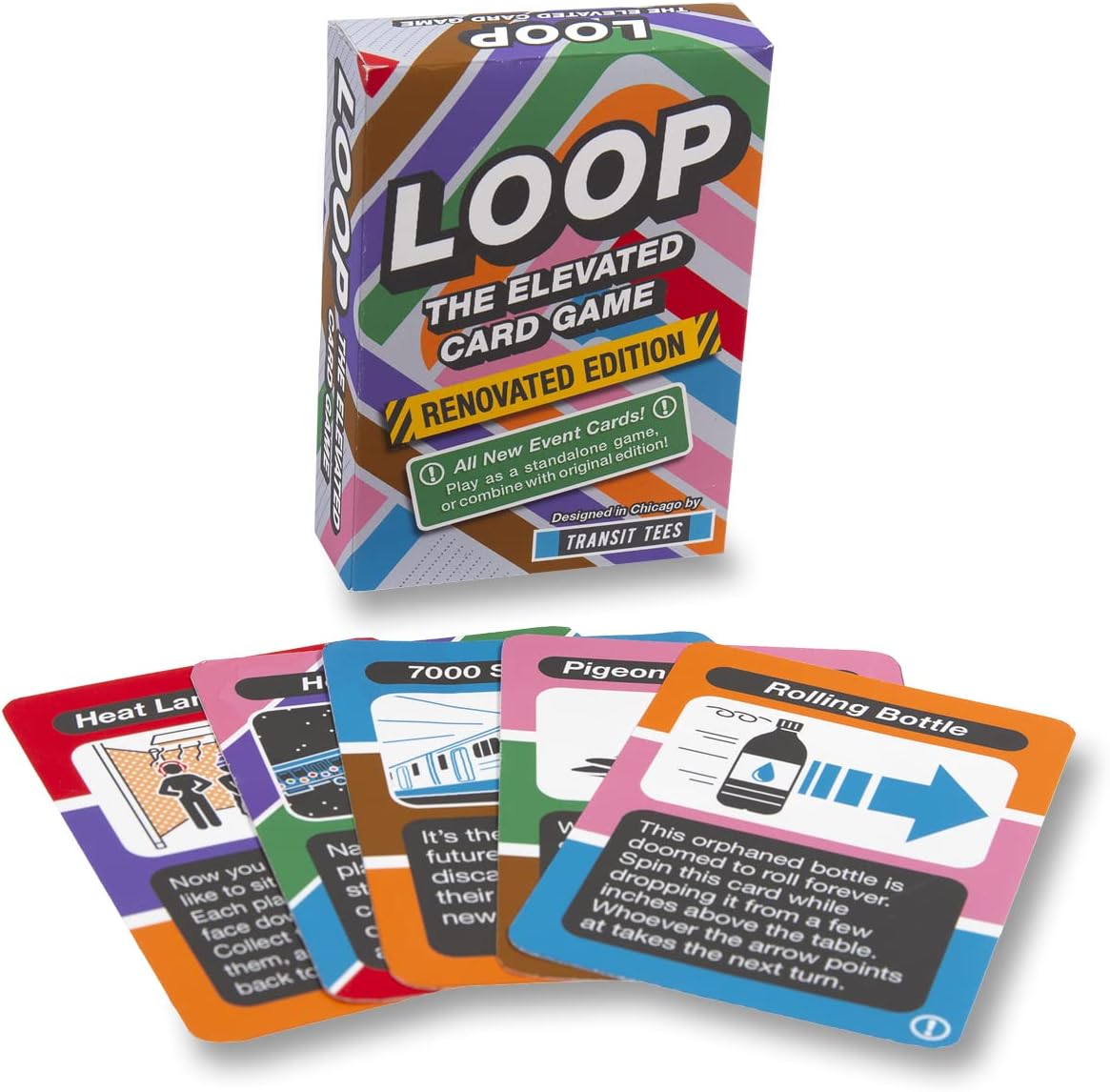 Loop: The Increased Card Sport Renovated Version – CTA Educate Themed Card Sport – Chicago Reward | Educate Sport | Community Card Video games | A laugh Card Video games