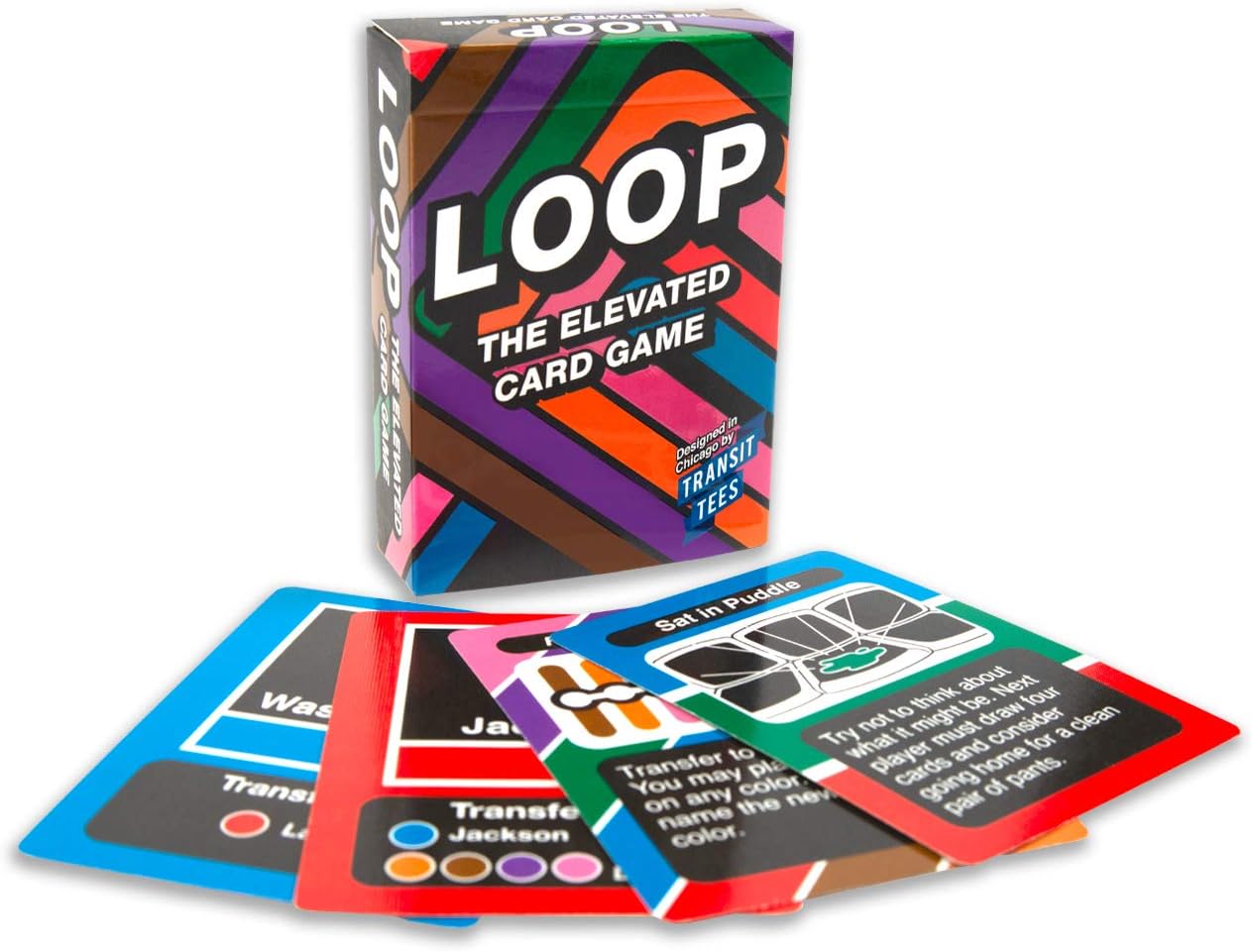 Loop: The Increased Card Recreation – CTA Educate Themed Card Recreation – Chicago Present | Educate Recreation | Society Card Video games | Amusing Card Video games