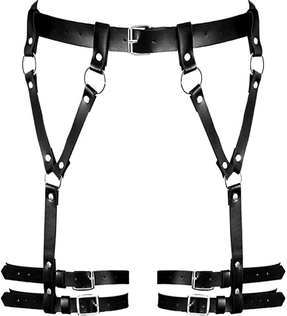 Punk Leather Body Harness Review